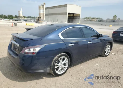 2014 Nissan Maxima S z USA, uszkodzony, nr VIN 1N4AA5APXEC493949